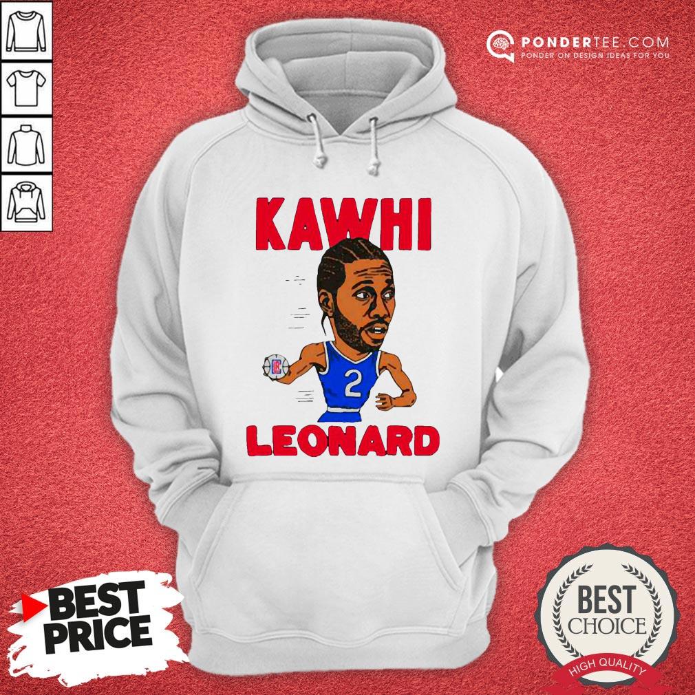 02nd Kawhi Leonard Los Angeles Clippers Shirt - Image 5