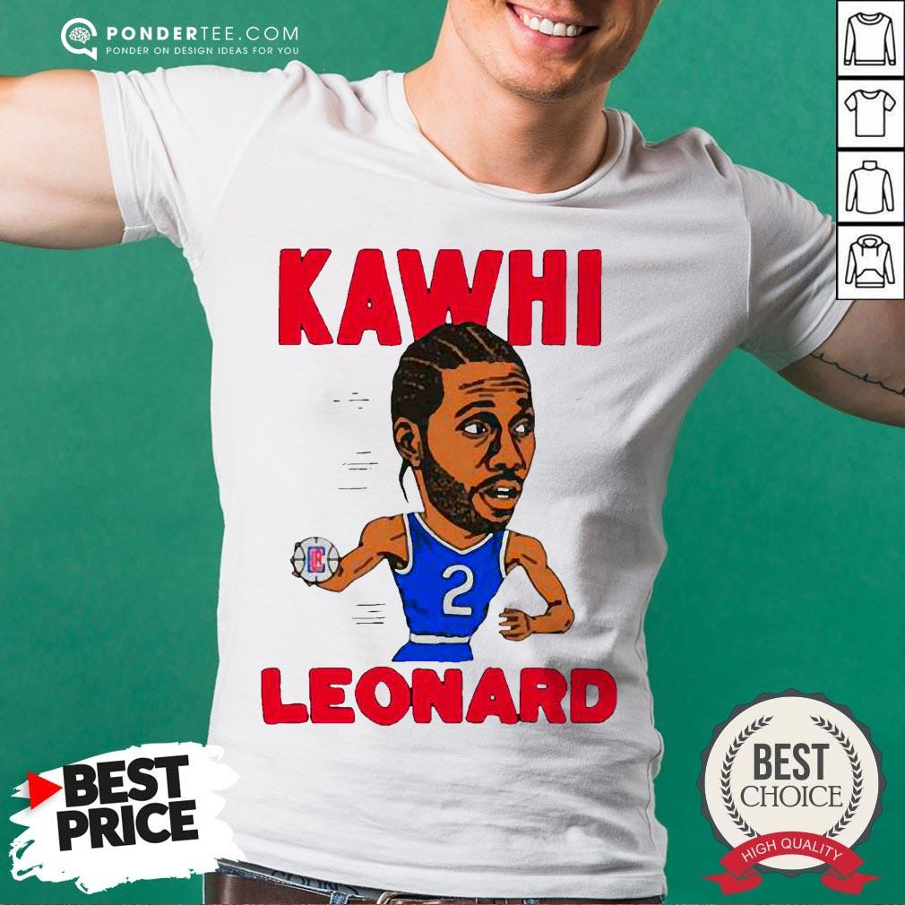 02nd Kawhi Leonard Los Angeles Clippers Shirt