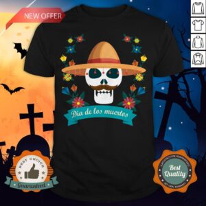 Sugar Skull Man Day Of Dead Dia De Muertos Shirt