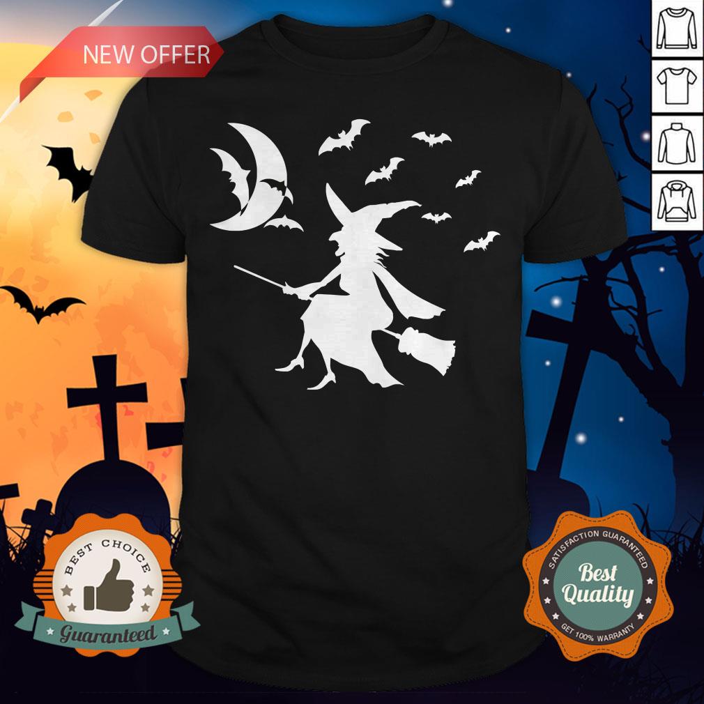 Happy Halloween Day Bats Witch Shirt