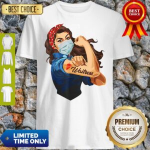 Official Strong Woman Tattoo Waitress Shirt