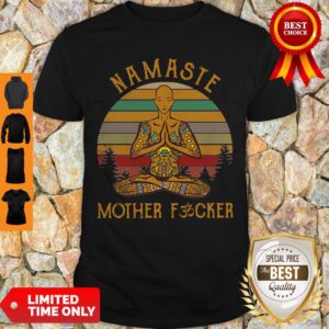 Vintage Yoga Namaste Mother Fucker Shirt