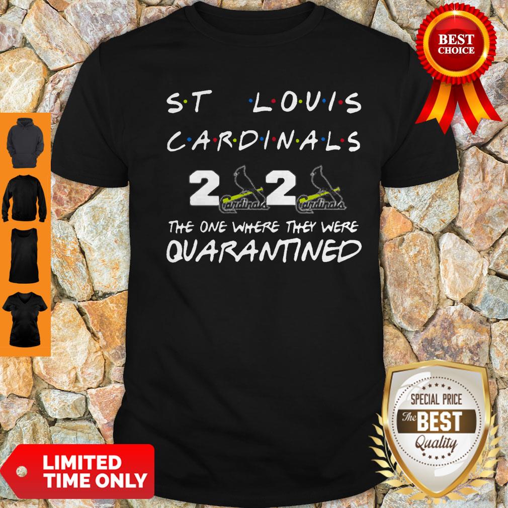 St. Louis Cardinals 2020 The One Where They Were Quarantined Coronavirus Shirt