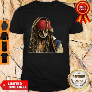 Official Nice Pirates Jack Sparrow Cat Shirt