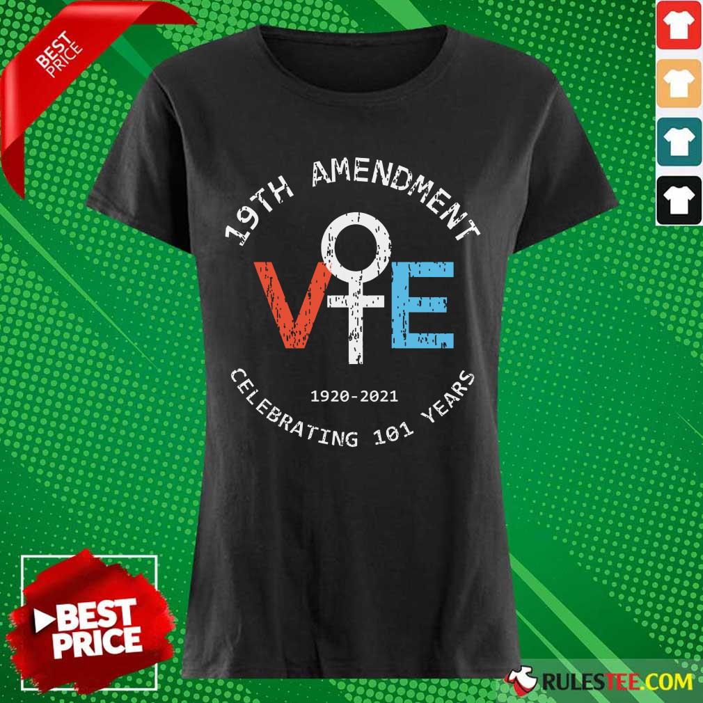 19th Amendment Vote 1920-2020 Shirt - Image 3