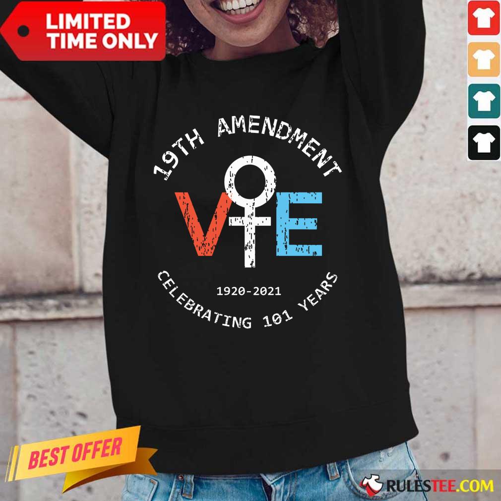 19th Amendment Vote 1920-2020 Shirt - Image 2