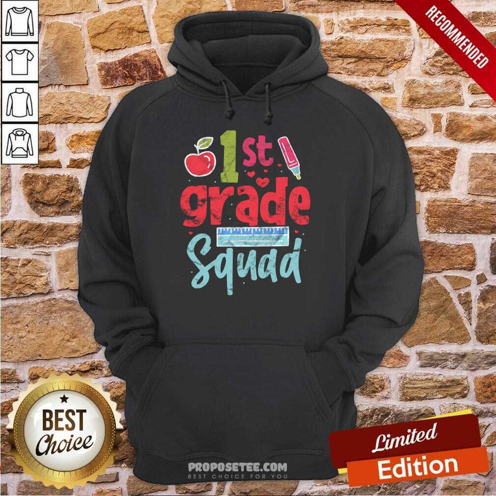 1st Grade Squad Apple Shirt - Image 3