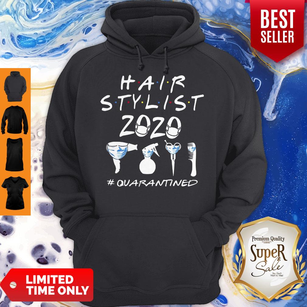 Hair Stylist 2020 #Quarantined Coronavirus Shirt - Image 2