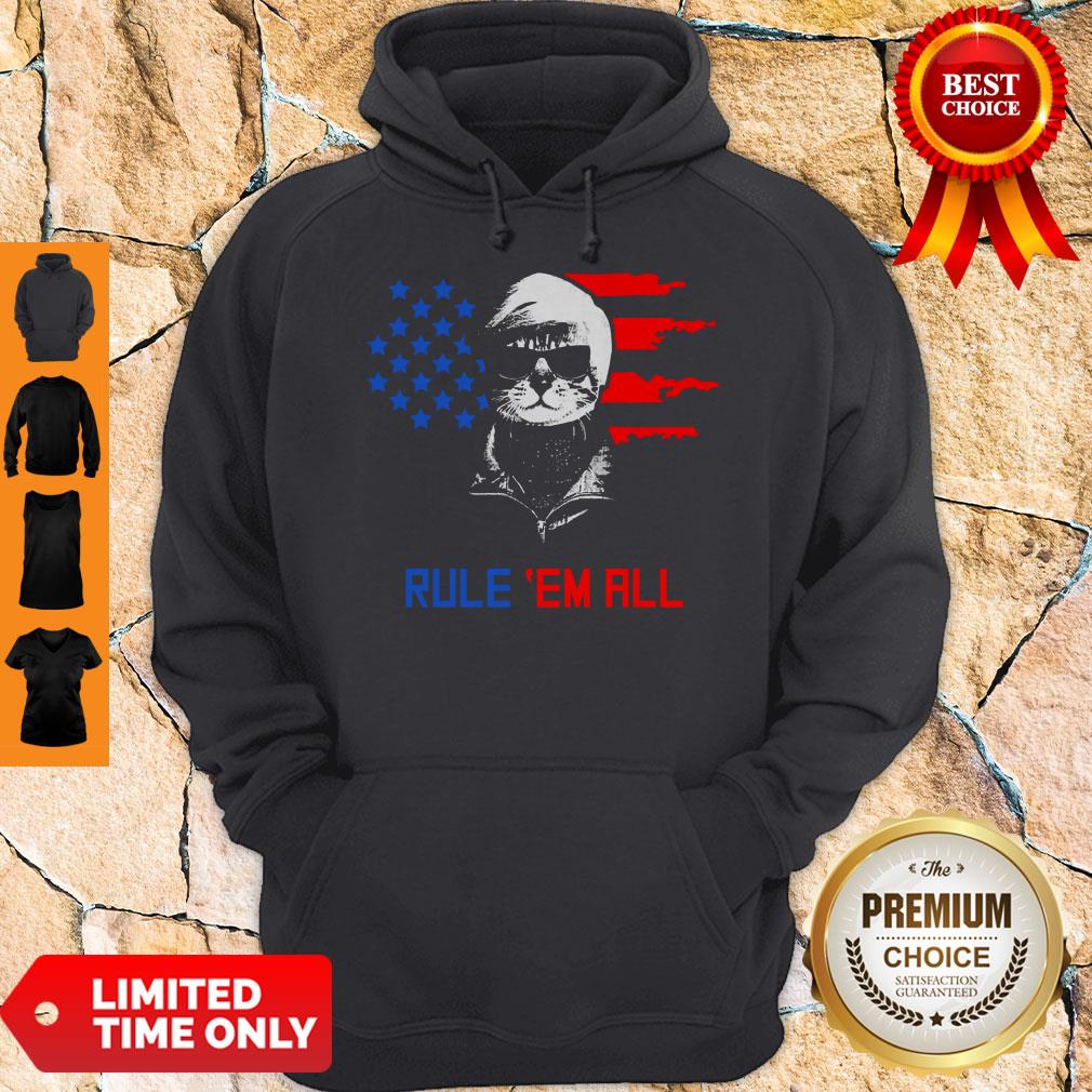 Nice Cat Donald Trump Rule Em All Shirt - Image 4