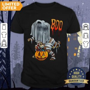 2020 Is Boo Sheet Dinosaur Boo T-Rex Halloween Costume Shirt