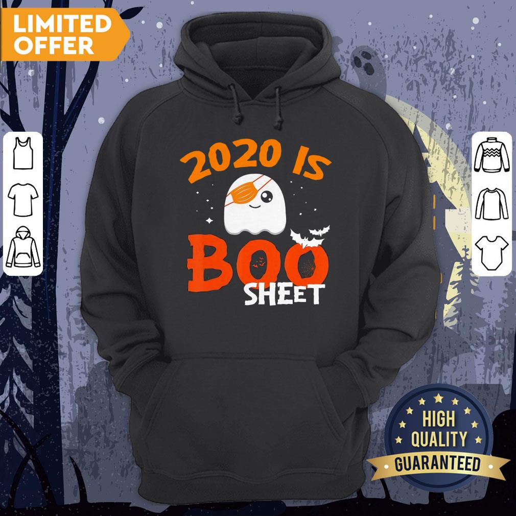 2020 Is Boo Sheet This Is Boo Sheet Boo Halloween Ghost Mask T-Shirt - Image 5