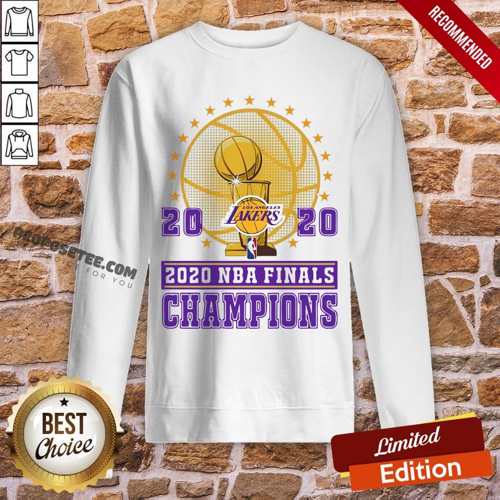 2020 Los Angeles Lakers Nba Finals Champions Shirt - Image 4