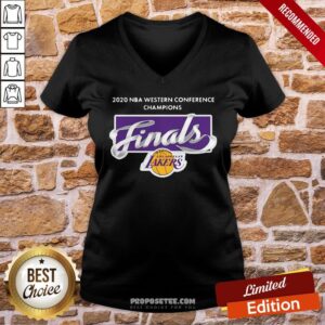 Alternative view of 2020 Nba Western Conference Champions Finals Los Angeles Shirt