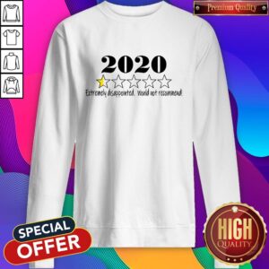 Alternative view of 2020 Stars Extremely Disappointed Would Not Recommend Shirt