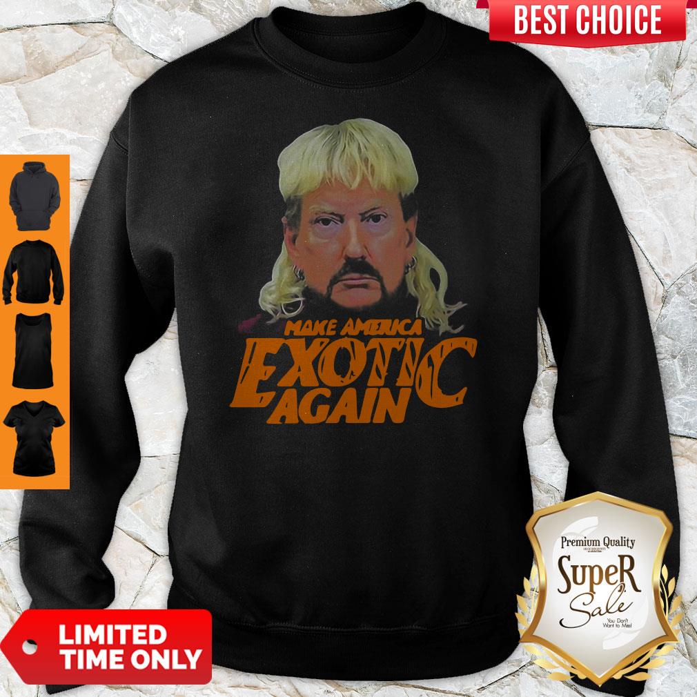 2020 Tiger King Joe Exotic Make America Exotic Again Shirt - Image 4