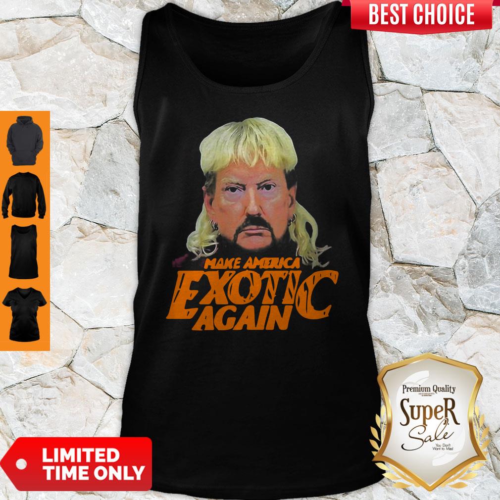 2020 Tiger King Joe Exotic Make America Exotic Again Shirt - Image 2