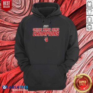 Alternative view of 2021 College World Series Champions NCS Shirt