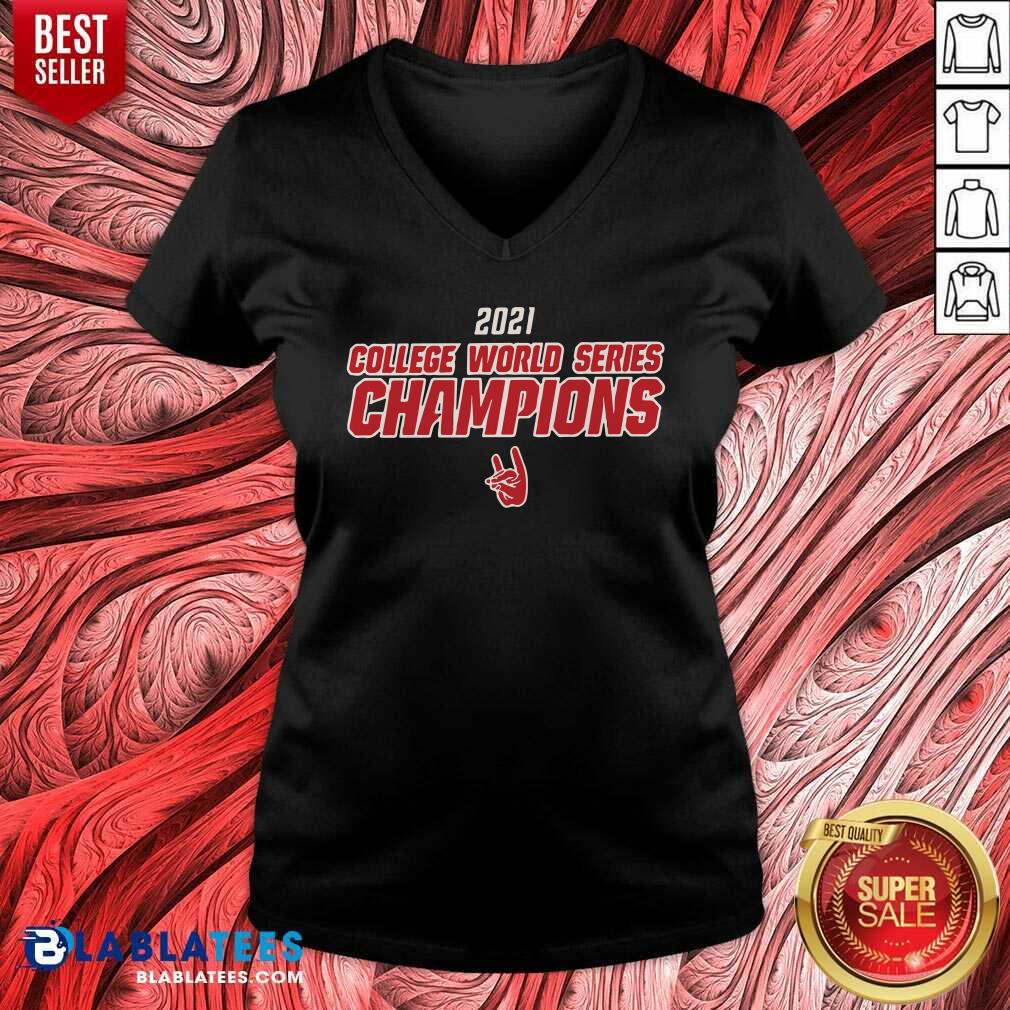 2021 College World Series Champions NCS Shirt - Image 3