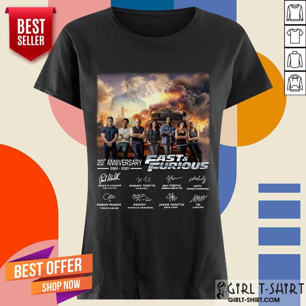 20Th Anniversary Fast And Furious Shirt - Image 2
