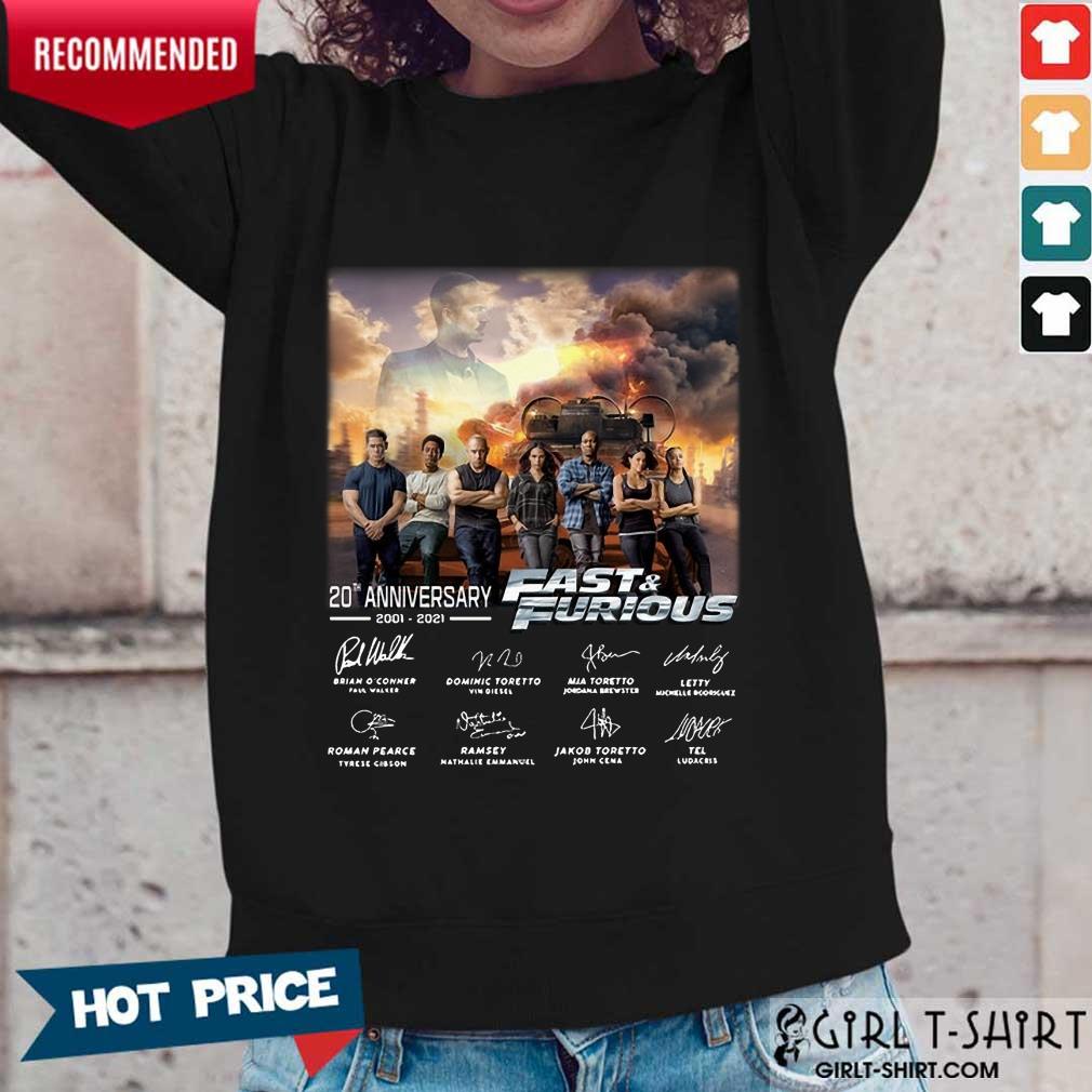 20Th Anniversary Fast And Furious Shirt - Image 5