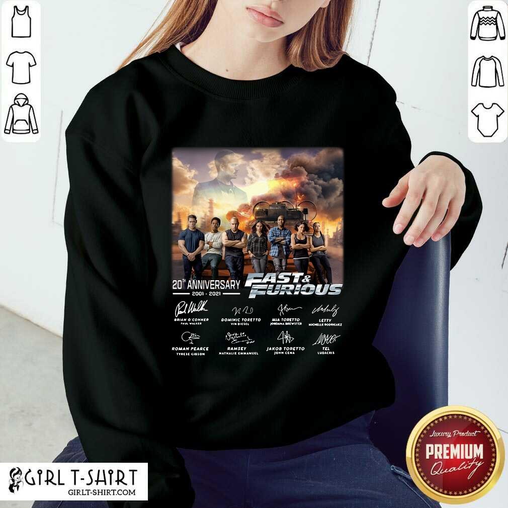 20Th Anniversary Fast And Furious Shirt - Image 4