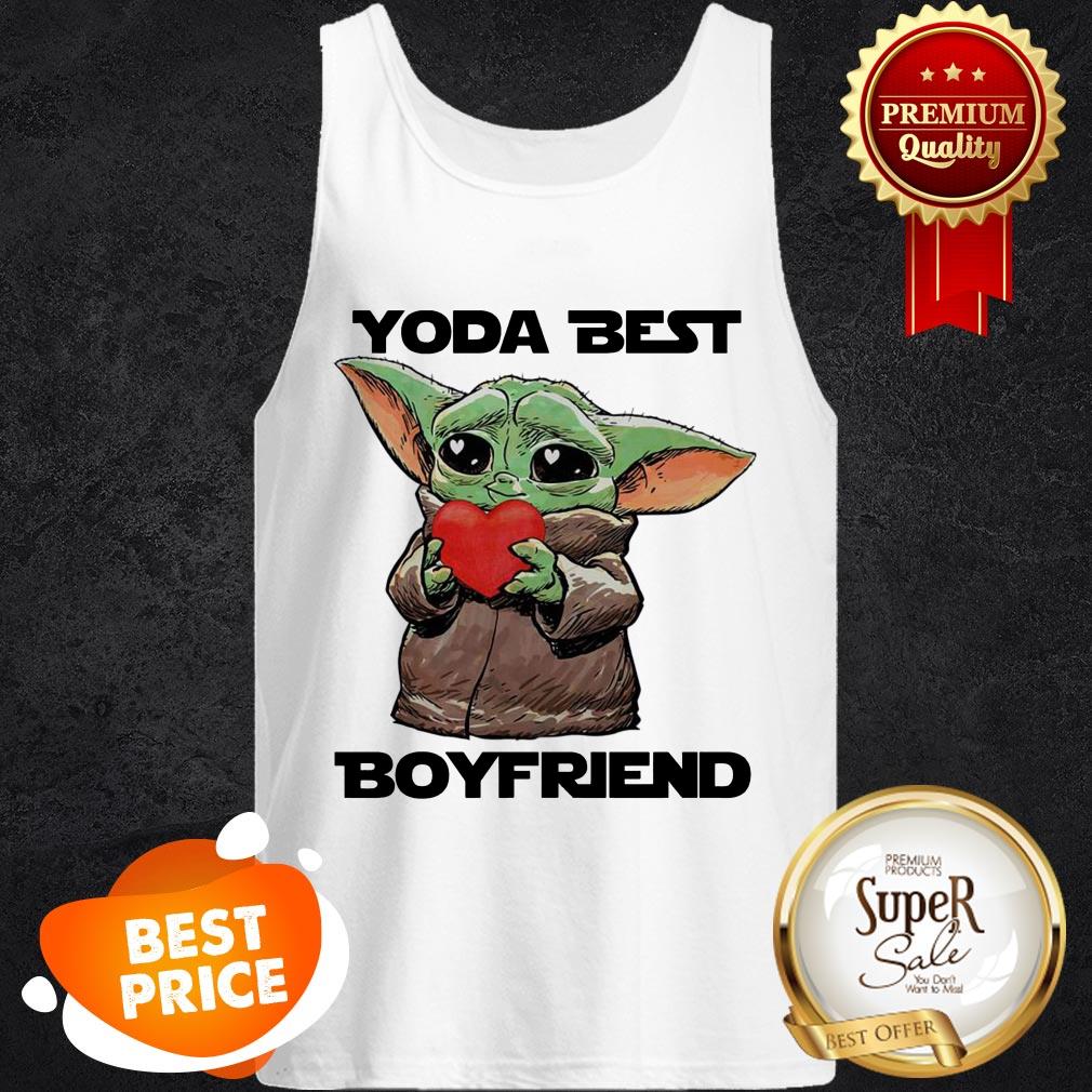 Baby Yoda Best Boyfriend Shirt - Image 3
