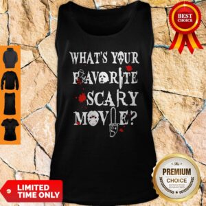 Alternative view of Official Ghostface Whats Your Favorite Scary Movie Shirt