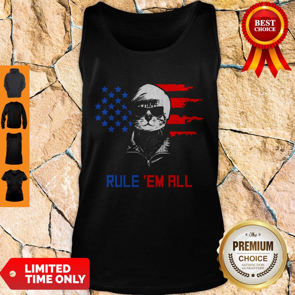 Nice Cat Donald Trump Rule Em All Shirt - Image 3