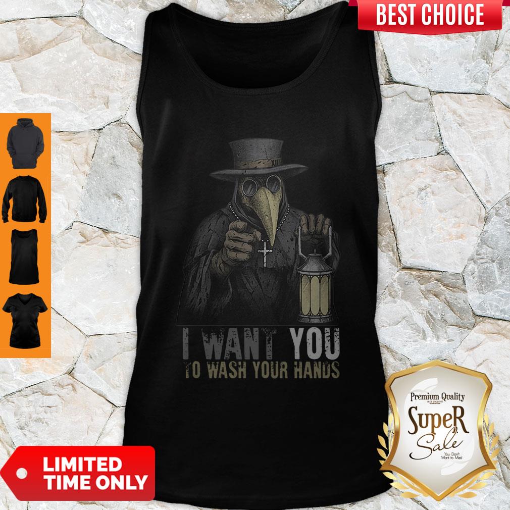 Plague Doctor I Want You To Wash Your Hands Coronavirus Shirt - Image 3
