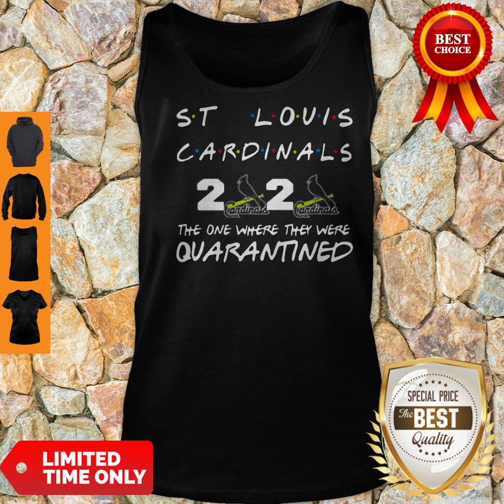 St. Louis Cardinals 2020 The One Where They Were Quarantined Coronavirus Shirt - Image 3