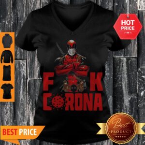 Alternative view of Deadpool Fuck Coronavirus Covid-19 Shirt