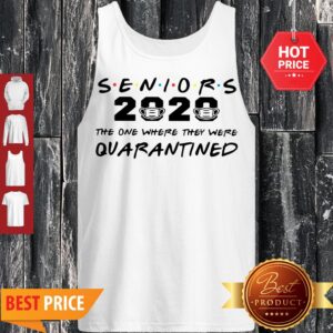 Alternative view of Seniors 2020 The One Where They Were Quarantined Covid-19 Shirt
