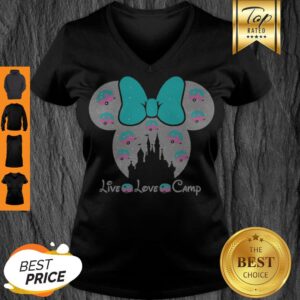Alternative view of Disney Minnie Mouse Live Love Camp Shirt