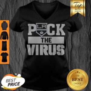 Alternative view of Puck The Virus Los Angeles Kings Shirt
