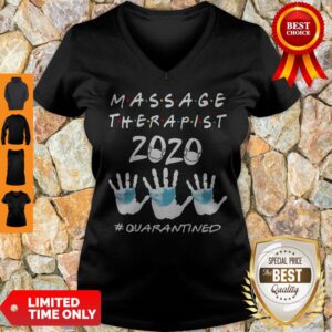 Alternative view of Massage Therapist 2020 Quarantined Coronavirus Shirt