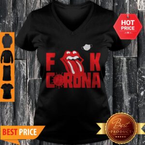 Alternative view of Official Rolling Stone Fuck Corona Shirt