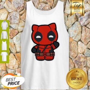 Alternative view of Hi Yukio Marvel Deadpool Hello Kitty Shirt