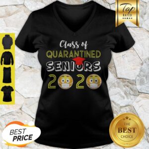 Alternative view of Covid-19 Class Of Quarantined Seniors 2020 Shirt