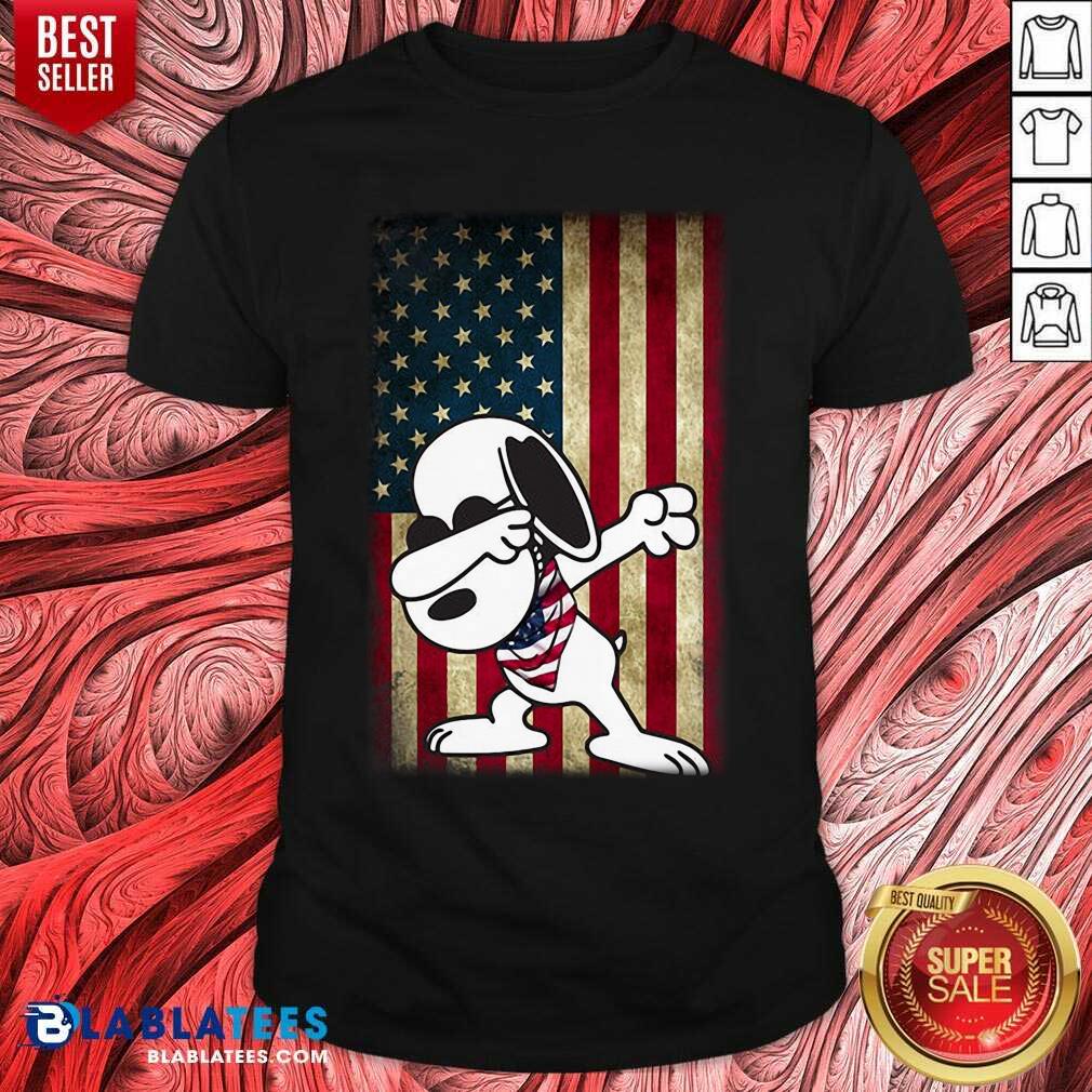 4th Of July Snoopy Dad Shirt