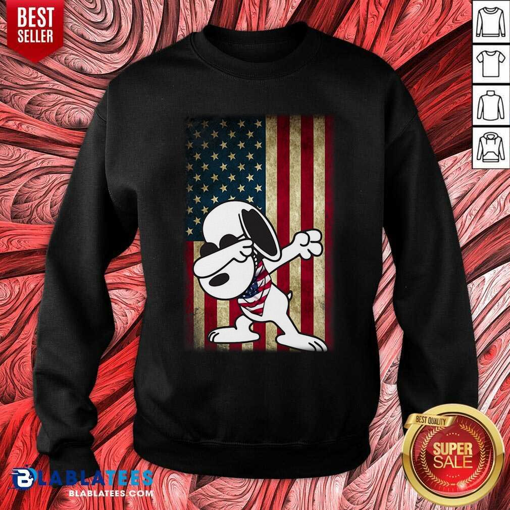 4th Of July Snoopy Dad Shirt - Image 5