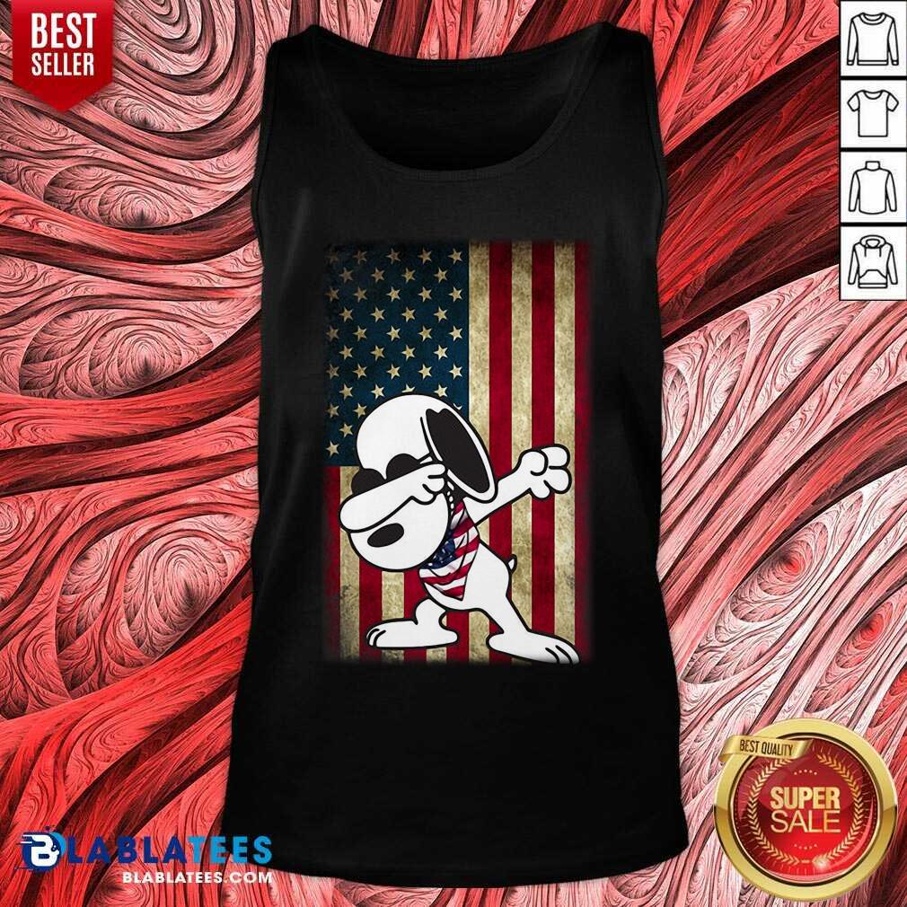 4th Of July Snoopy Dad Shirt - Image 3