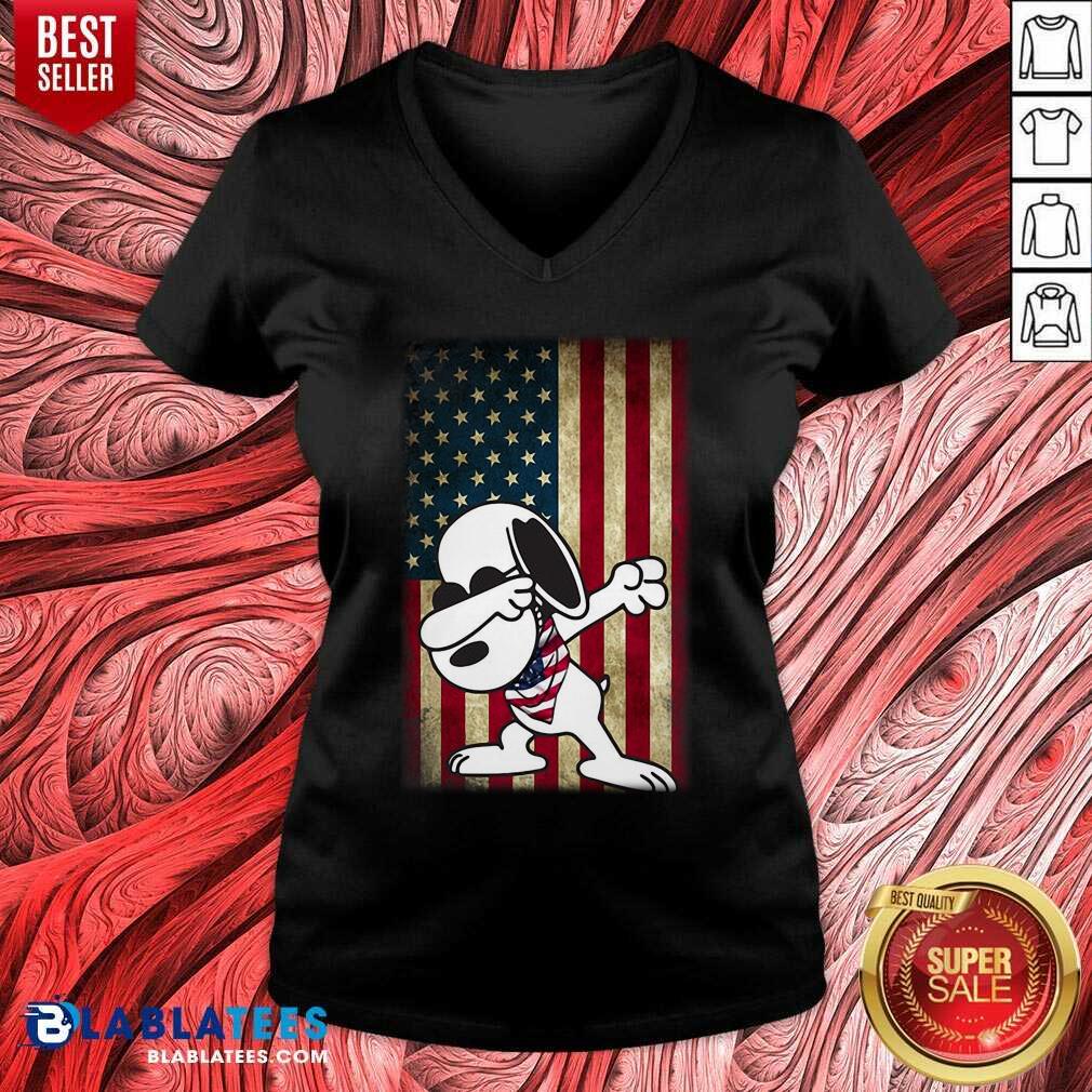 4th Of July Snoopy Dad Shirt - Image 4