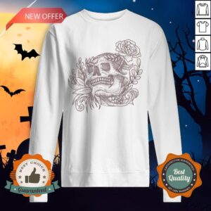 Alternative view of Sugar Skull Vintage Day Dead Dia De Los Muertos Shirt
