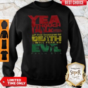 Yea Though I Walk Through The Valley Of The Shadow Of Death I Will Fear No Evil Shirt