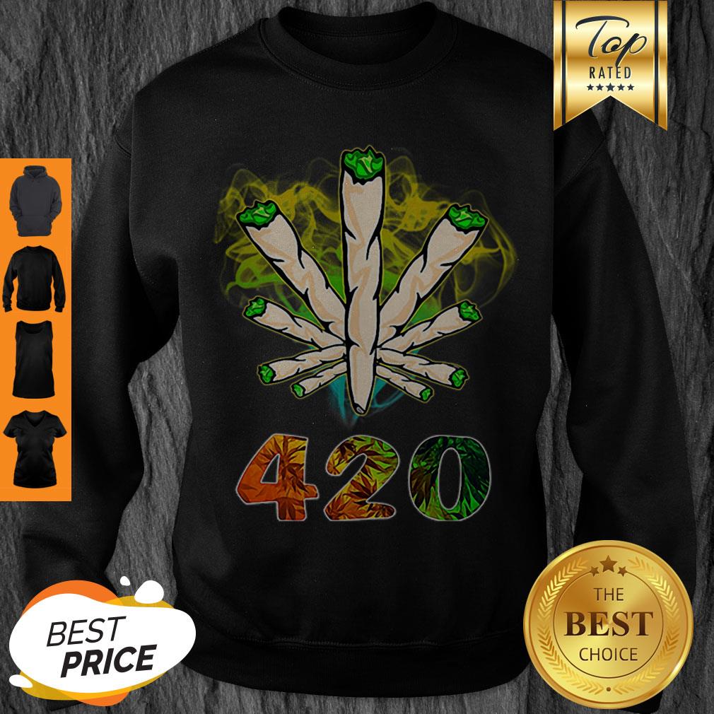 Official Weed Cannabis 420 Weed Day Shirt - Image 5