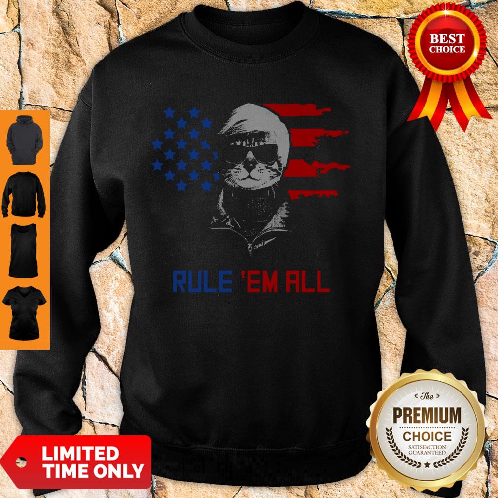 Nice Cat Donald Trump Rule Em All Shirt - Image 5