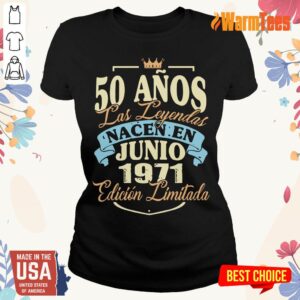 Alternative view of 50 Anos Las Leyendas Junio 1971 Shirt