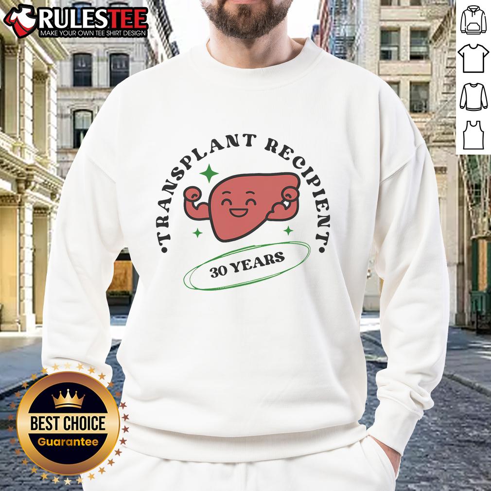 Awesome 30 Year Liver Transplant T-Shirt - Image 5
