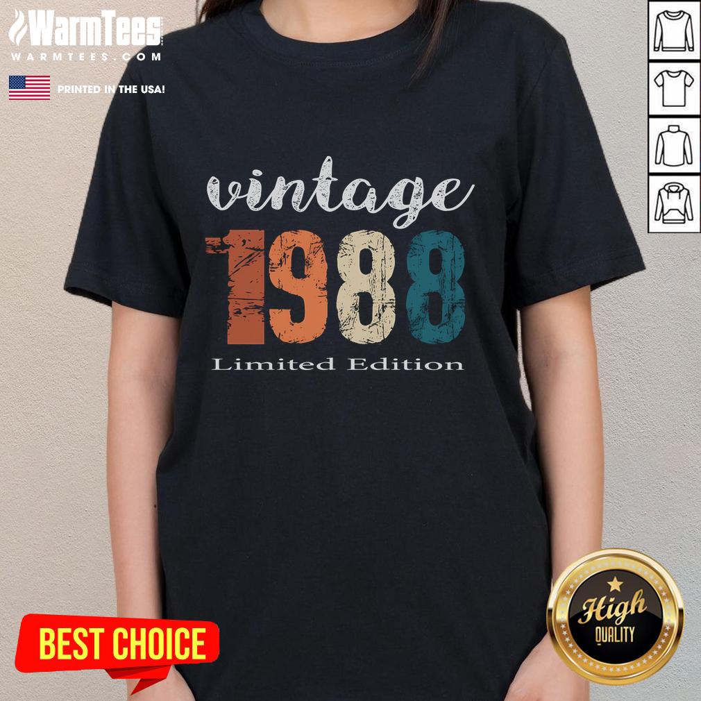 Awesome 36 Year Old Vintage 1988 Limited Edition T-Shirt - Image 3