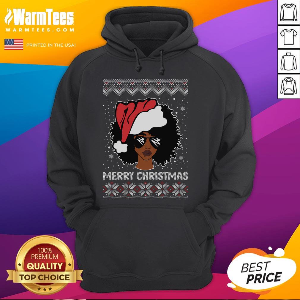 Awesome African American Ugly Christmas Pajama T-Shirt - Image 2